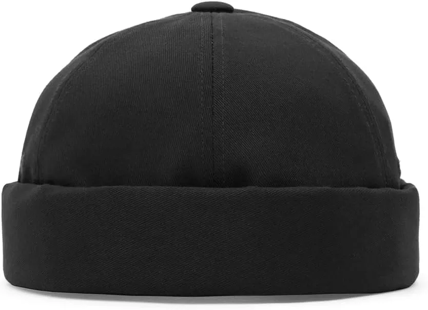 UNDERCONTROL Brimless Sailor Fisherman Leon Hat No Visor Miki Skull Docker Beanie Trawler Tactical Ring Cap for Men & Women
