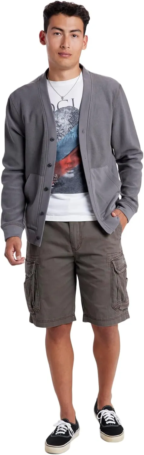 UNIONBAY Men's Survivor Belted Cargo Short-Reg and Big & Tall Sizes