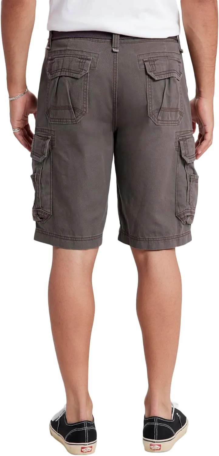 UNIONBAY Men's Survivor Belted Cargo Short-Reg and Big & Tall Sizes