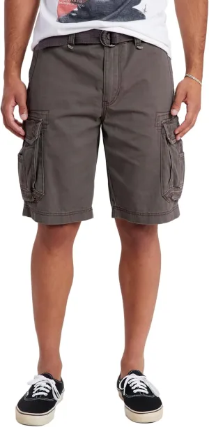 UNIONBAY Men's Survivor Belted Cargo Short-Reg and Big & Tall Sizes