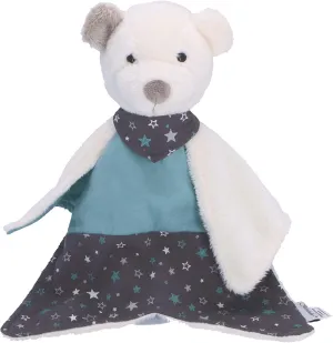 Unisex Baby Comforter, Size M, Polar Bear Elia, Baby Comforter, Dark Grey