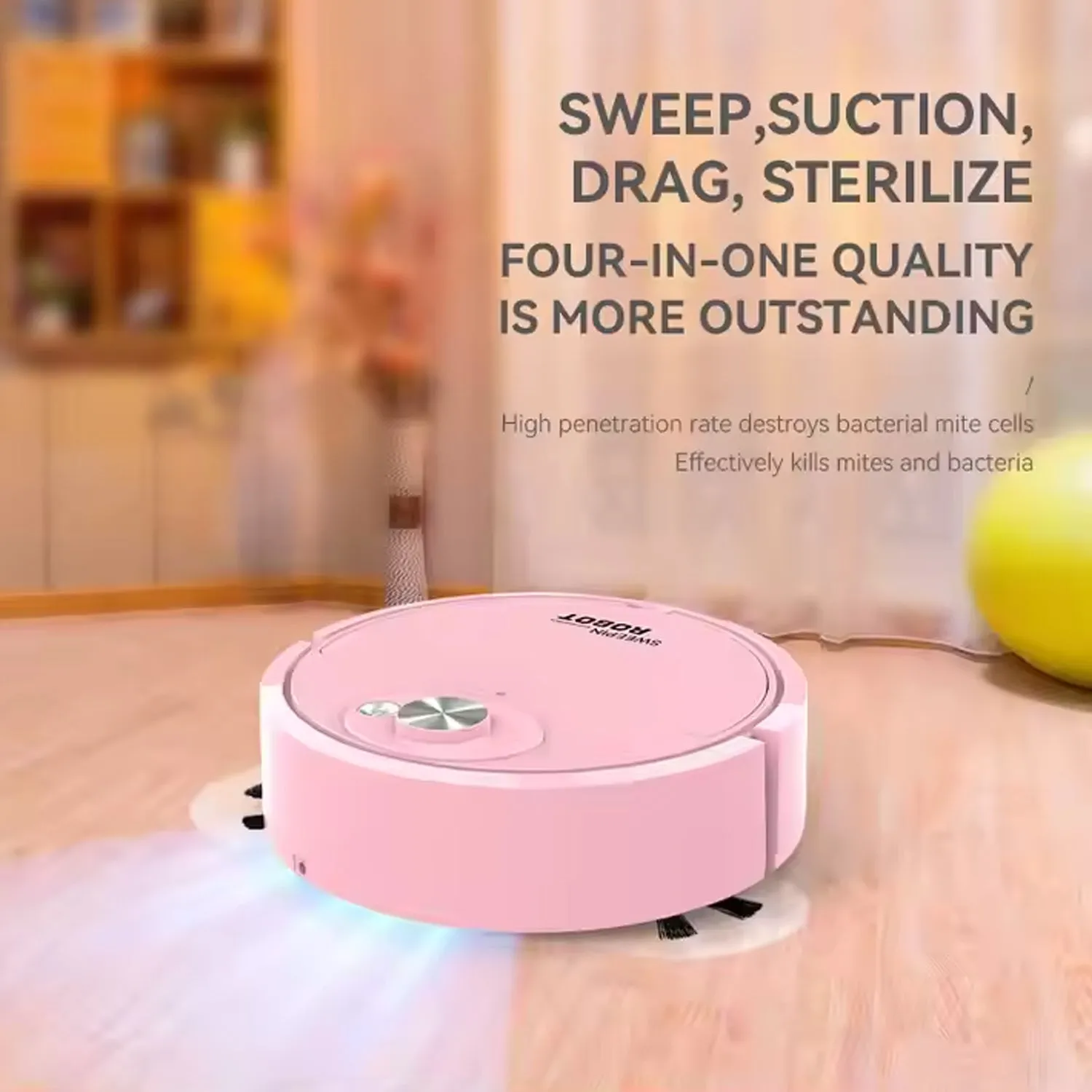 Vacuum Cleaner Sweeping Robot (1 Pc)