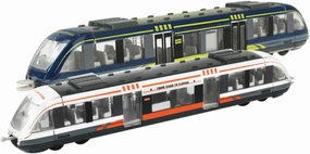 VANZACK 2Pcs Electric Train for Lovely Train Present for Birthday High Grade Material Smooth Touch Plaything for Endless Fun