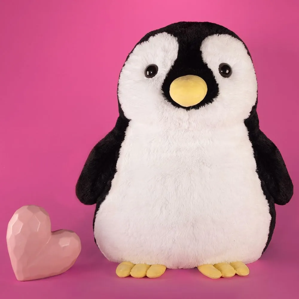 Vermont Teddy Bear Giant Penguin Stuffed Animal - 28 Inches Stuffed Penguin Plush from Giant Cuddle Collection - Fluffy, Collectible Plushies for Kids & Adults - Crafted in The USA