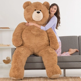 Vermont Teddy Bear Giant Stuffed Animals - Life Size Teddy Bear, 6 Foot, 6 FT, 72"