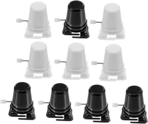 VICASKY 10pcs Clockwork Toy Movements Replaceable Accessories for Clay Crafting Reusable Mechanisms for Custom Toy Projects for Handmade Creations and Unique