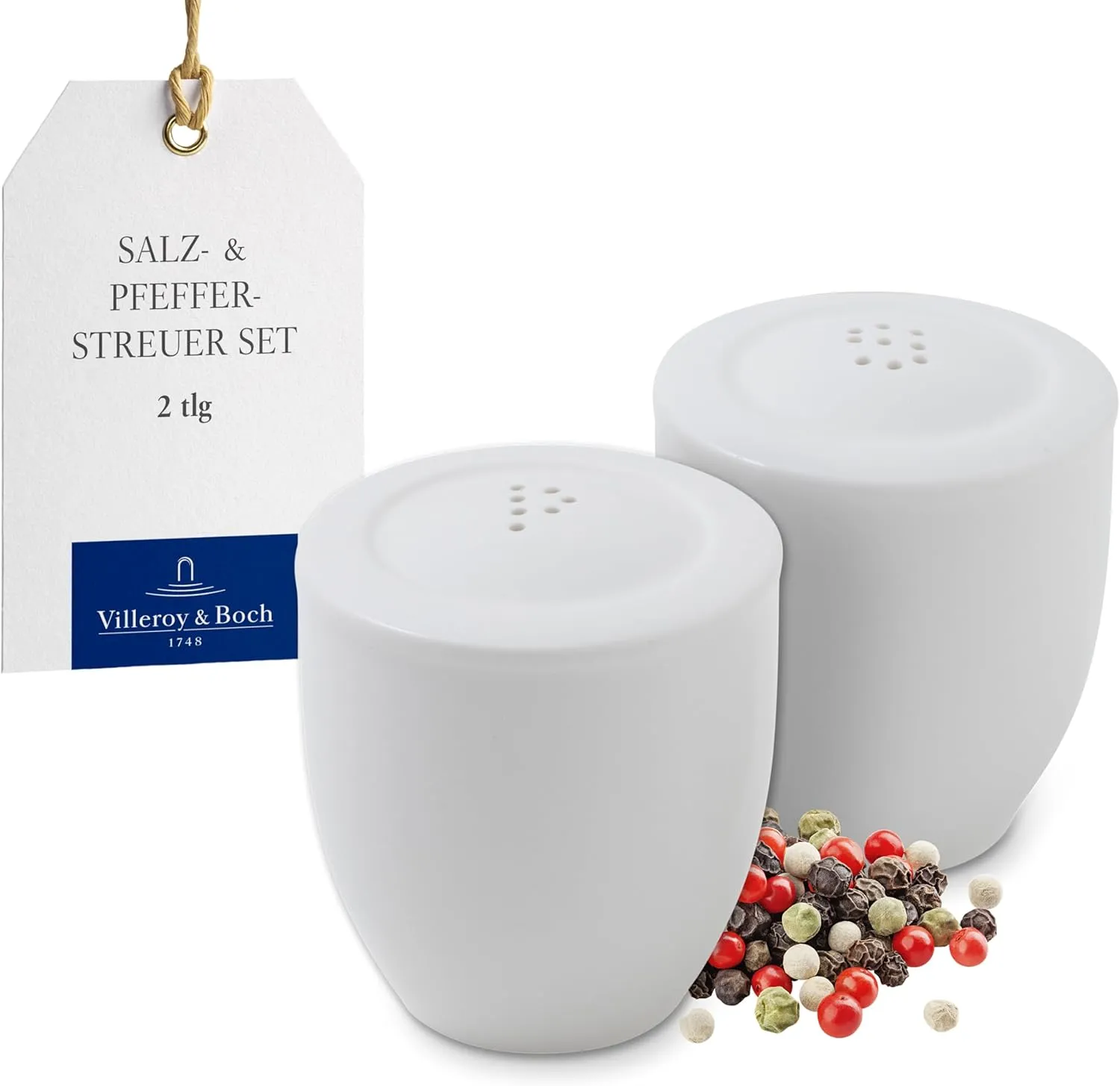 Villeroy & Boch For Me Salt & Pepper Set, 2oz
