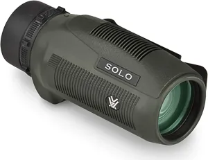 Vortex Optics Solo Monocular 8x36 - Utility Clip, Adjustable Eyecup, Fully Multi-Coated Lenses, Rubber Armor, Non-Slip Grip, Fogproof, Waterproof - Unlimited, Unconditional Warranty