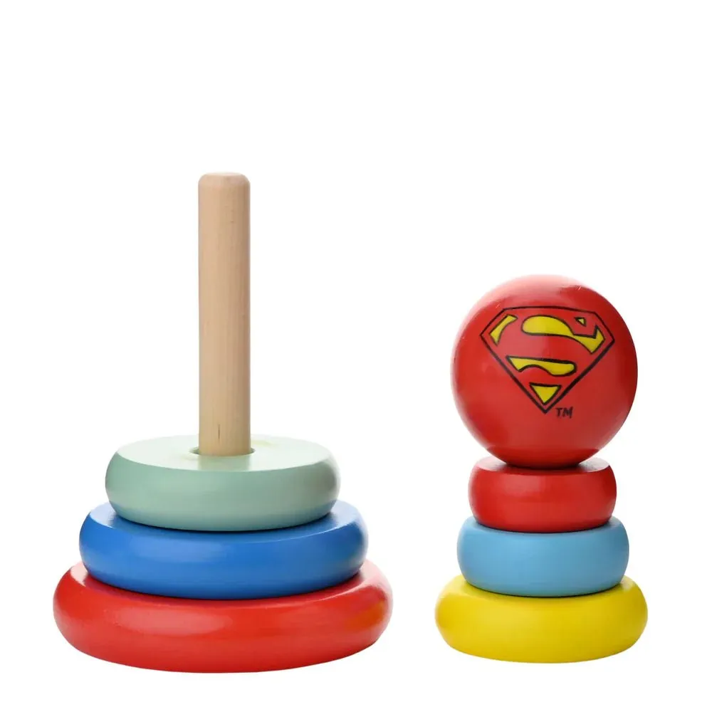 Warner Bros Superman Wooden Stacker