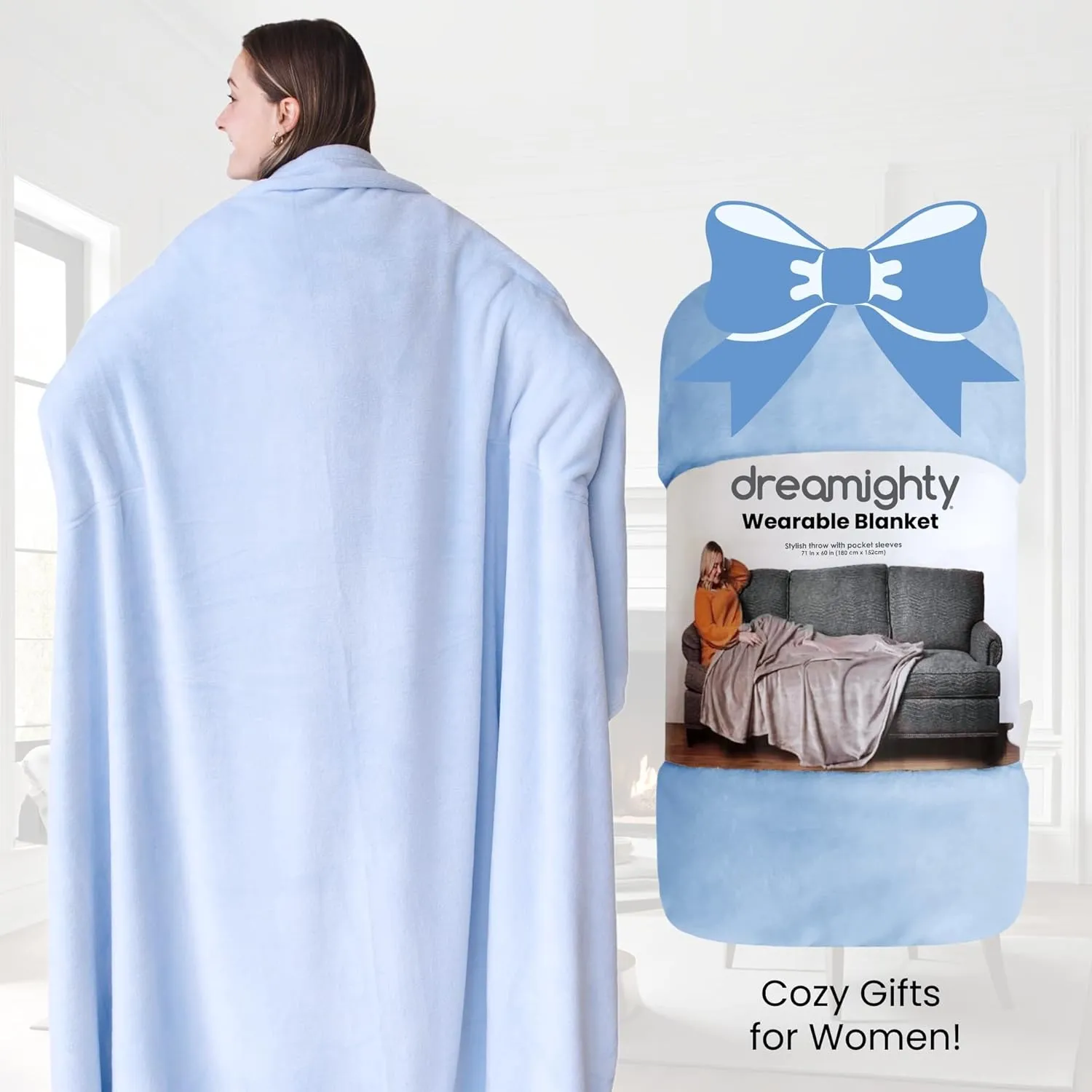 Wearable Blankets for Women - Adult Wearable Blanket Men, Graduation Gifts for Her - Girlfriend Gifts for Women