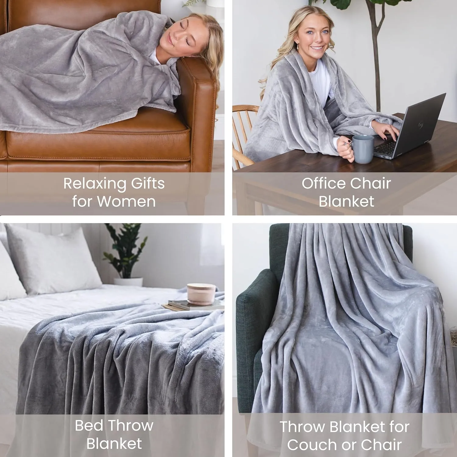 Wearable Blankets for Women - Mothers Day Gifts for Mom - Adult Wearable Blanket Men, Birthday Gifts for Women