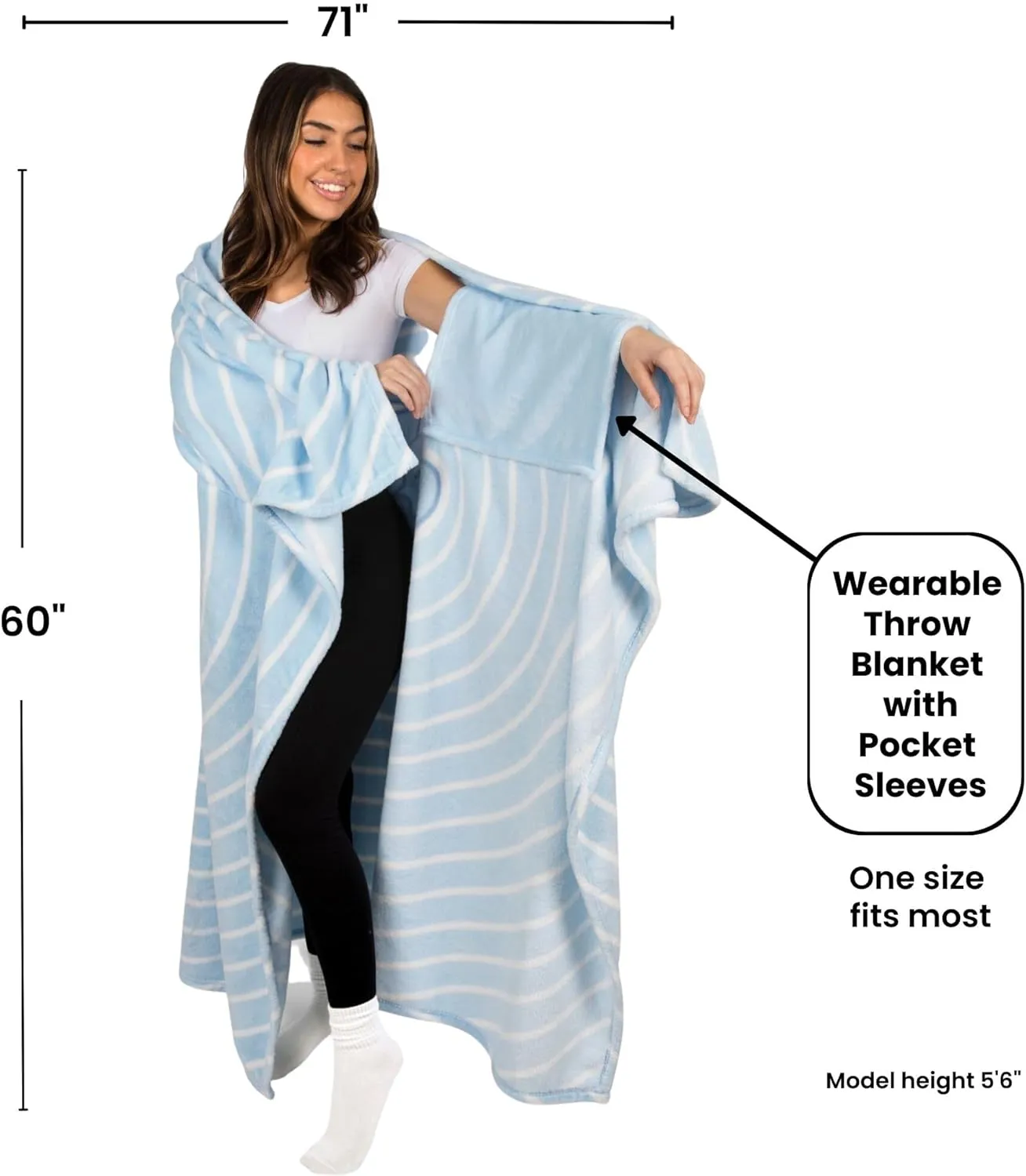 Wearable Blankets for Women - Mothers Day Gifts for Mom - Adult Wearable Blanket Men, Birthday Gifts for Women