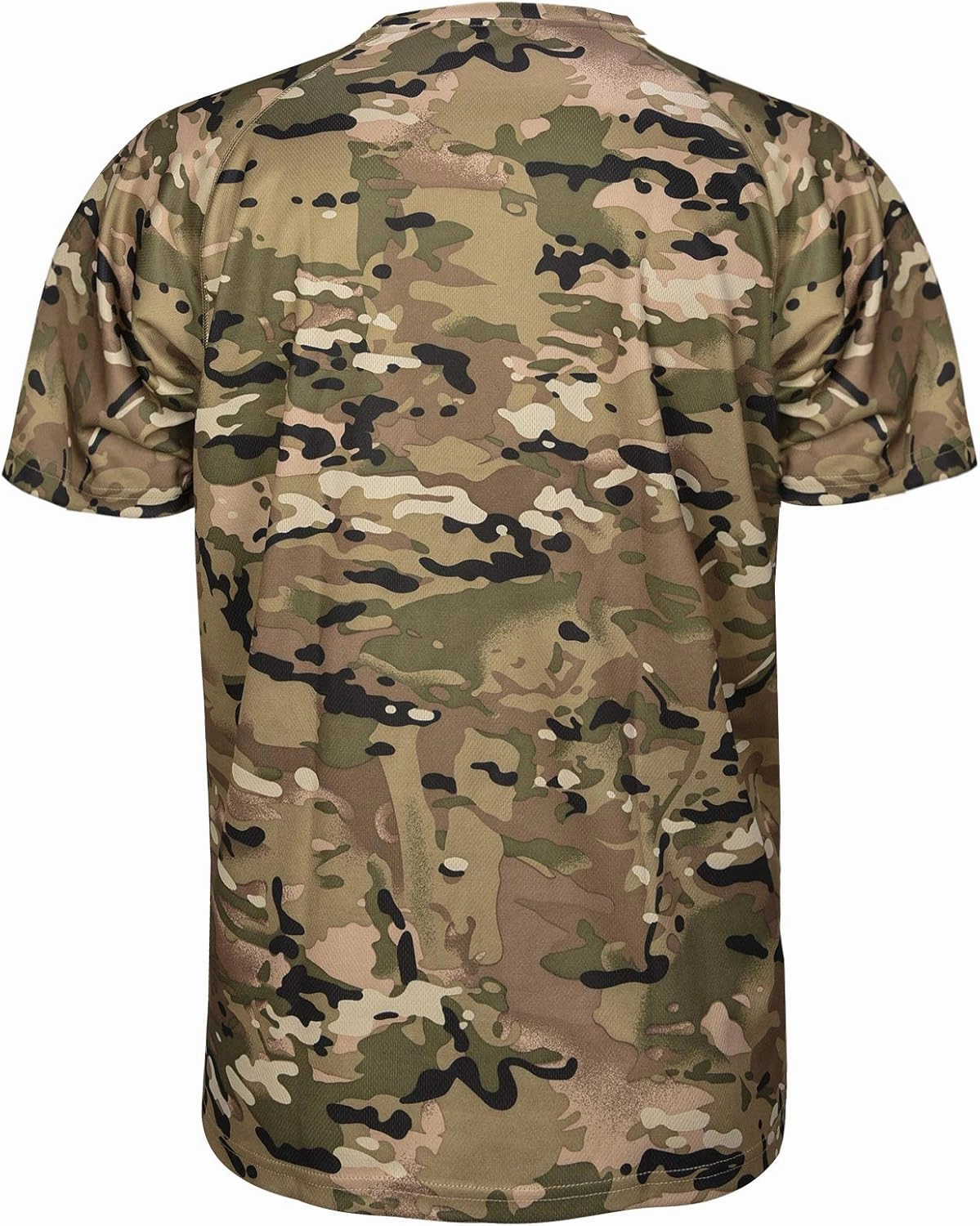 Wisdom Leaves Men Camo T-Shirt,Lightweight Performance Tee