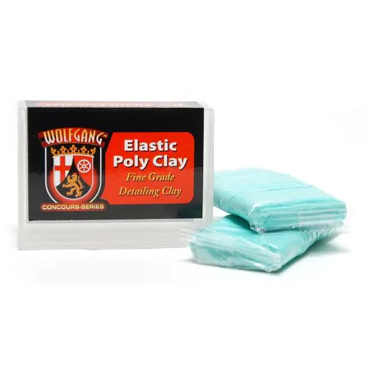 Wolfgang Elastic Poly Clay - Fine 2x100g Green