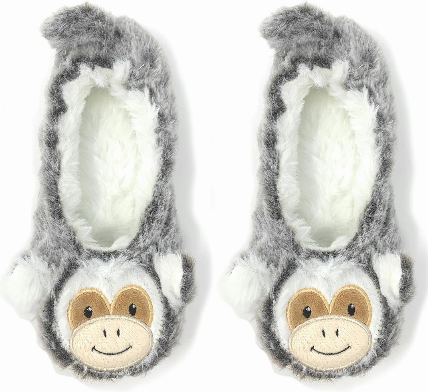 Women’s Travel Buddy Animail Plush House Slippers, Trip Fuuny Novelty Fuzzy Socks