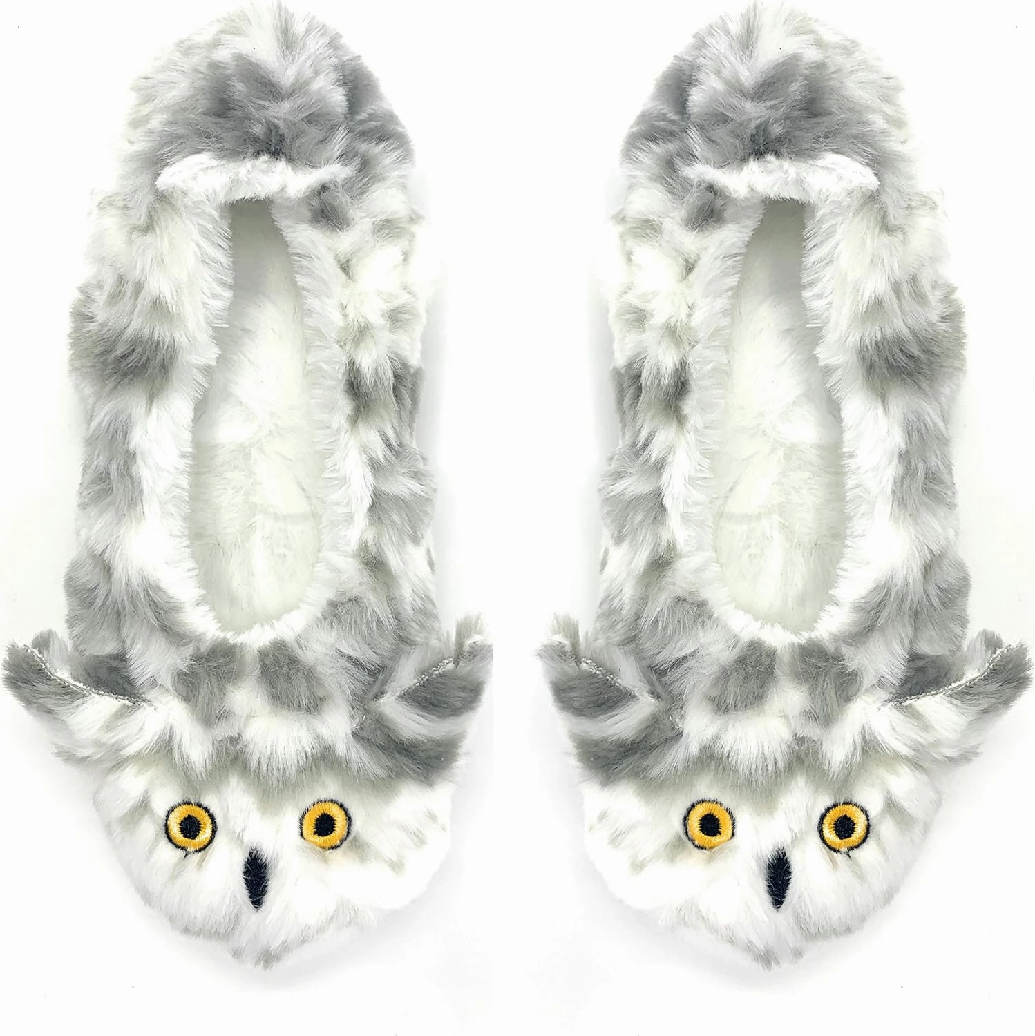 Women’s Travel Buddy Animail Plush House Slippers, Trip Fuuny Novelty Fuzzy Socks