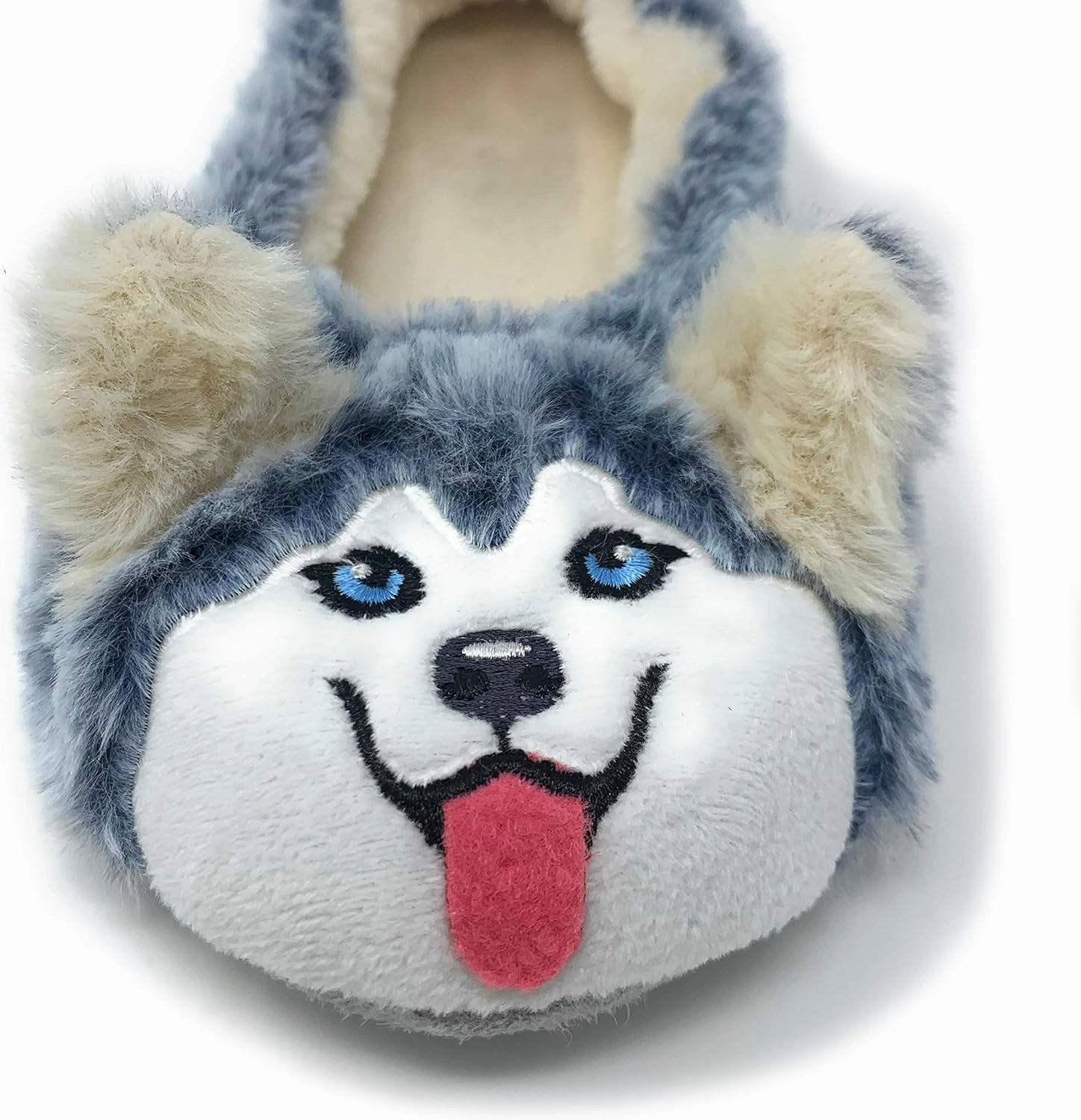 Women’s Travel Buddy Animail Plush House Slippers, Trip Fuuny Novelty Fuzzy Socks