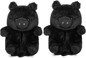 Women's Teddy Bear Slippers Mom Gift Slippers Cozy Women Fuzzy Indoor House Shoes Fun Costume for Adults Cute Animal Slides for Women Her Birthday Valentine's Gift Ideas