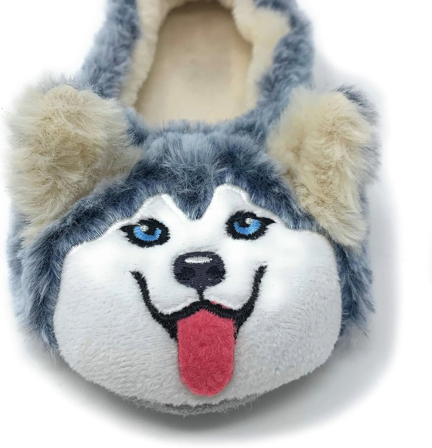 Women’s Travel Buddy Animail Plush House Slippers, Trip Fuuny Novelty Fuzzy Socks