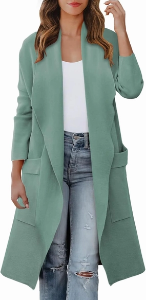 Womens Winter Coats Long Suit Collar Printed Pocket Jacket Rain & Anoraks Long Coats for Women The Drop Trench