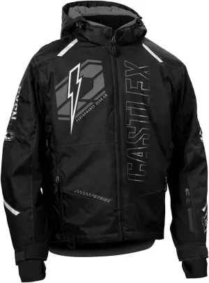 X Men's Strike G6 Snowmobile Jacket (Black/Charcoal - 5X-Large)