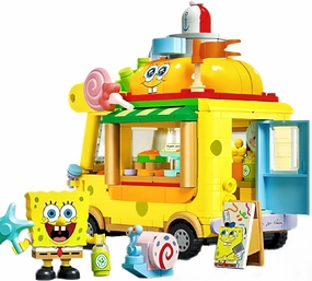 Yellow Building Blocks Set Toy Car Series for Boys and Girls Teenagers Adults Best Toys