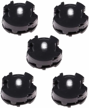 Yikko 5PCS LED Units for Gundam Models Kits, MG LED Unit Set for 00 MG GN-X Light Up Certain Models Hobby Accessories Xmas Gift for Kids (White)