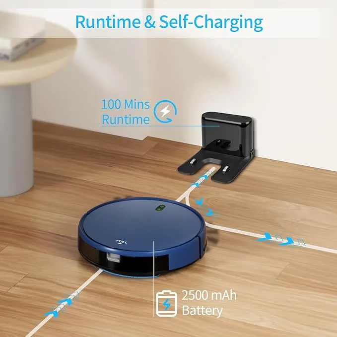 ZCWA Robot Vacuum and Mop, 2 1 Robot