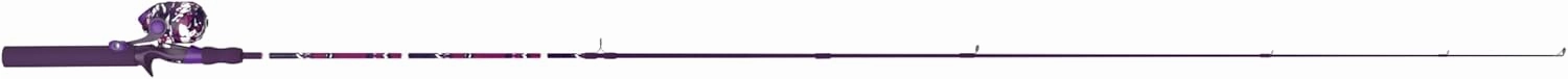 Zebco Splash Spincast Reel and Fishing Rod Combo, Fiberglass Rod, Ball Bearing System, All Metal Gears, 8-Pound Line