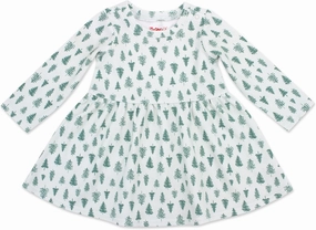 Zutano Baby Girls' Organic Cotton, Long Sleeve Dress