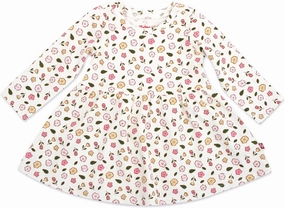 Zutano Baby Girls' Organic Cotton, Long Sleeve Dress