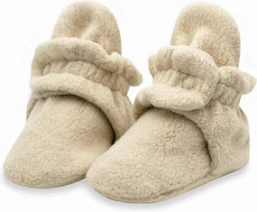 Zutano Unisex Fleece Baby Booties, Two Snap Closure, Newborn to 24 Months