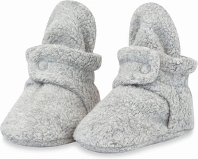 Zutano Unisex Fleece Baby Booties, Two Snap Closure, Newborn to 24 Months